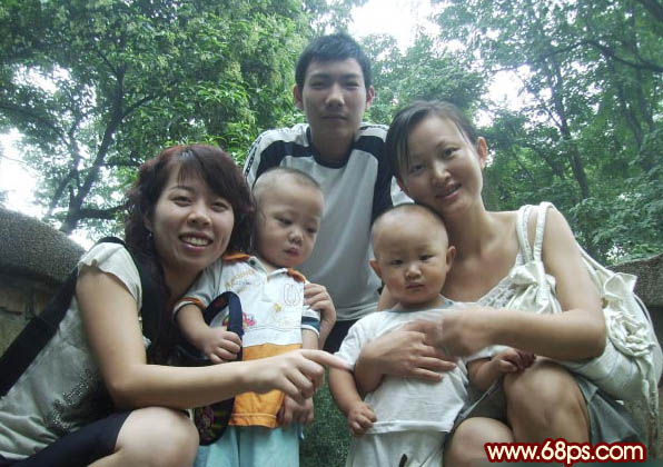 Photoshop简单调出照片的黄橙色(1)