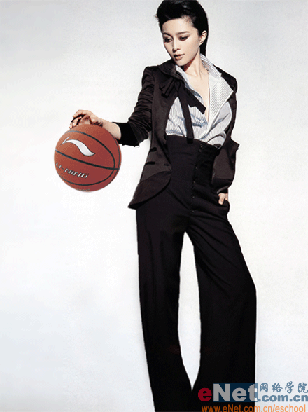 Photoshop教程：打造美女拍球动画效果(1)
