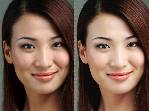 PhotoShop保留毛孔的磨皮方法(1)