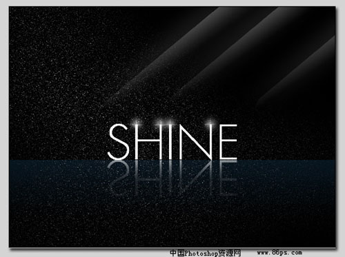PhotoShop打造洒满星光的文字特效(1)