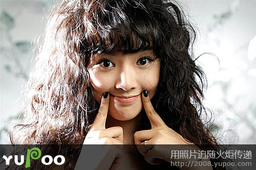 Photoshop打造甜美可爱的MM