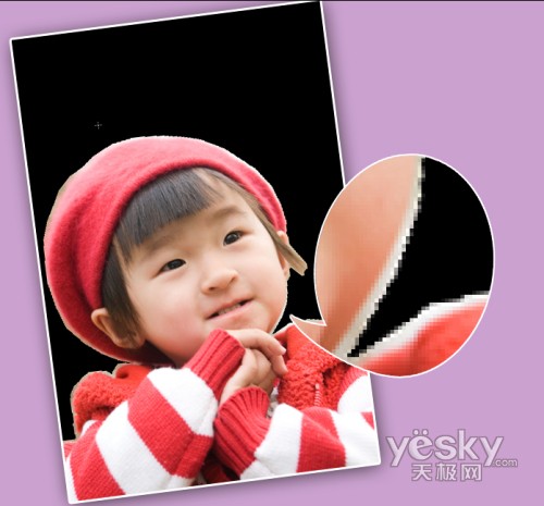 用Photoshop“调整边缘”干净抠图无白边