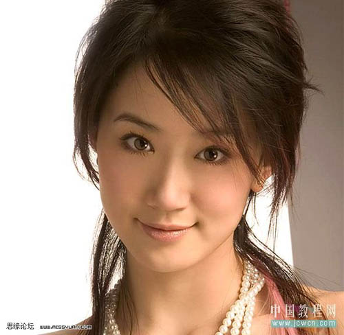 Photoshop把人像转为逼真线性素描画(1)