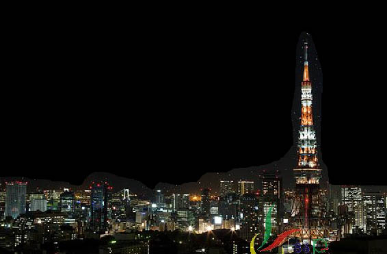 简单用Photoshop滤镜给夜景图片加上满天繁星(1)