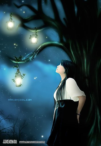 Photoshop打造童话梦幻效果教程