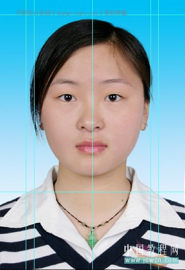 用粘贴法在Photoshop中排版制作证件照