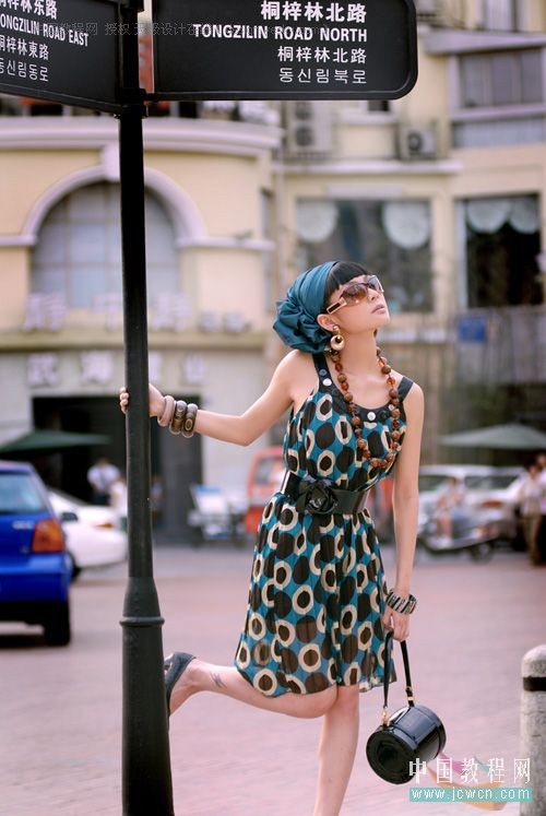 Photoshop照片调色：怀旧都市风格