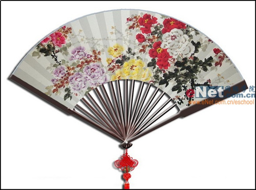 夏天到啦!用Photoshop造一把折叠扇