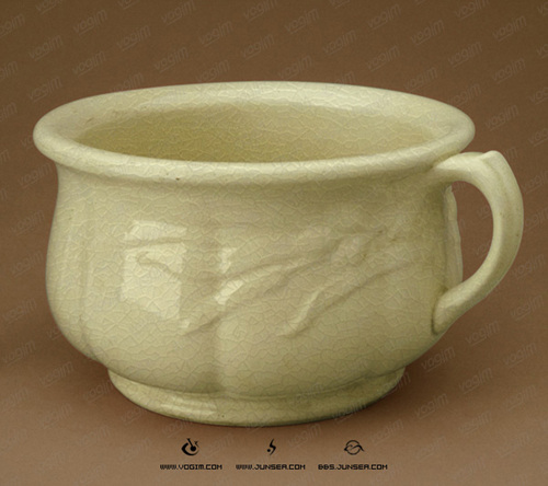Photoshop模仿龟裂的瓷纹杯