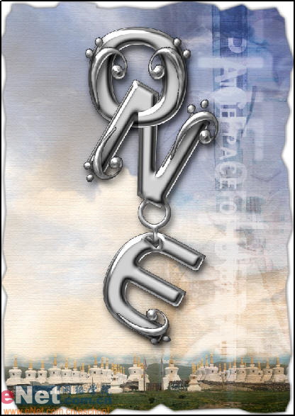 Photoshop高级混合技巧制作艺术字