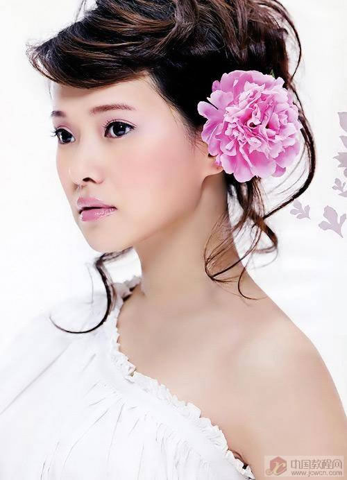 用Photoshop打造真人仿工笔画效果