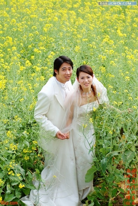 用Photoshop的LAB模式为婚纱照片调色