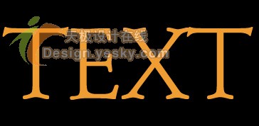 Photoshop精彩文字特效：长根的树形字