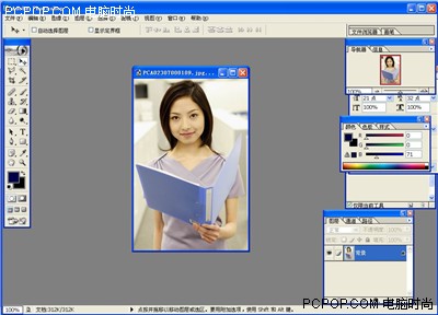 Photoshop液化滤镜“恶搞”朋友照片