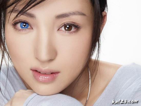 PHOTOSHOP超级眼睛换色法