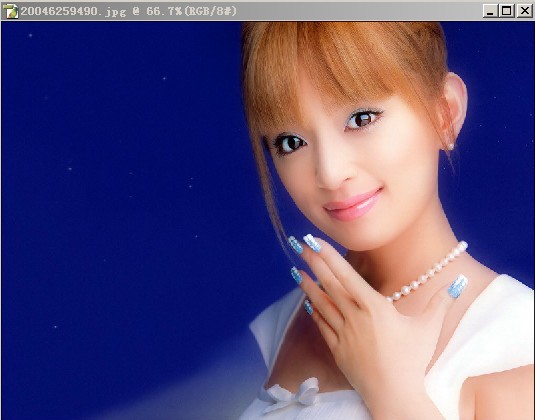 Photoshop轻松几步将美女照片处理为手工素描