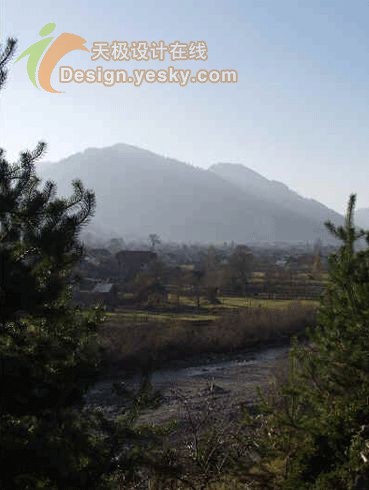 Photoshop图层模式快速修复局部昏暗照片