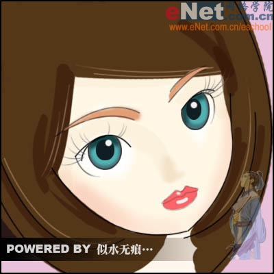 Photoshop打造可爱SD娃娃QQ头像