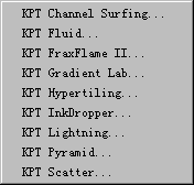 Photoshop外挂滤镜--之KPT 7.0