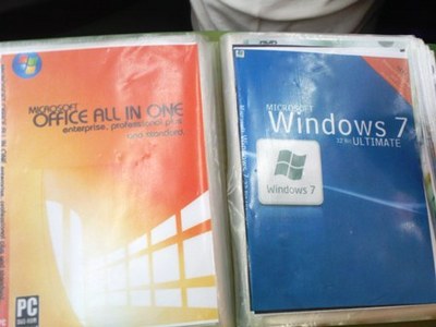 Windows 7刚进入Beta 盒装盗版已经上架