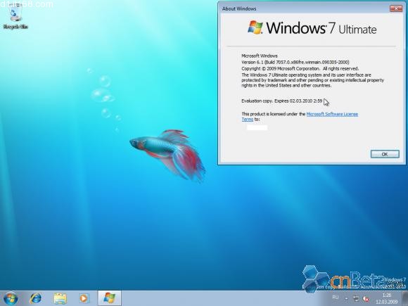 Windows 7 Build 7057 x86种子发布