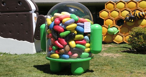 Google 总部架设Android 新雕像＂Jelly Bean＂