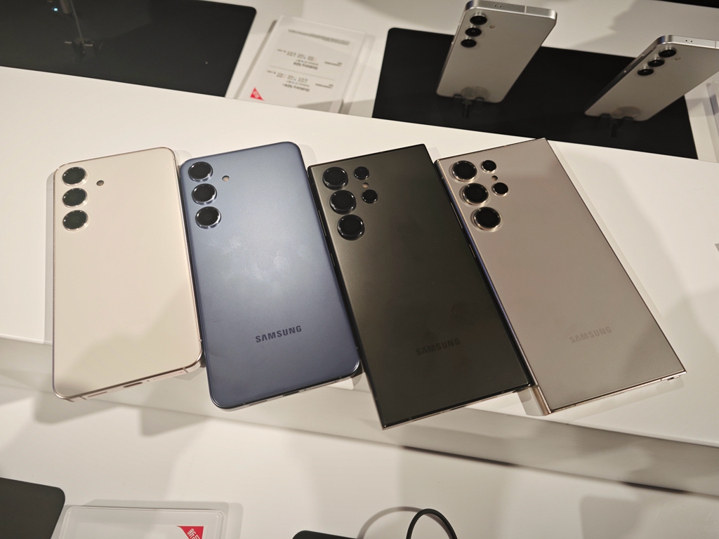 三星GalaxyS24系列上手图赏 多款时尚配色质感出众