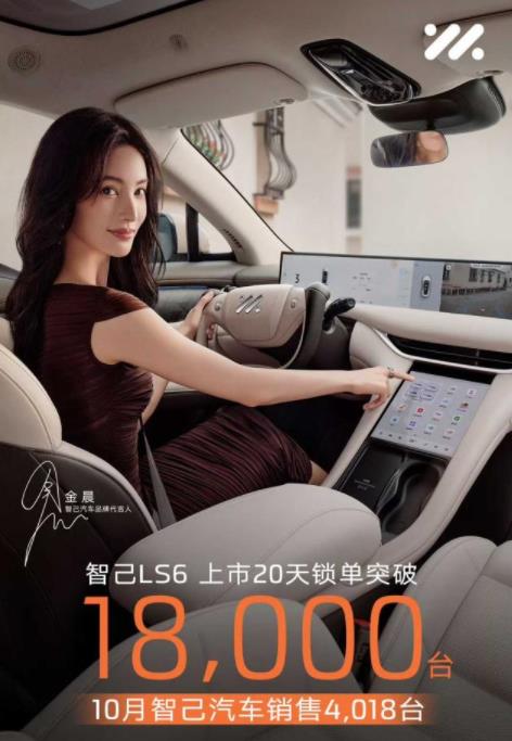 智己汽车销量激增，LS6批量交付助力市场表现
