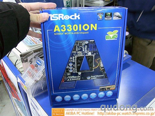 DDR3离子平台 华擎新款Atom主板上市开卖