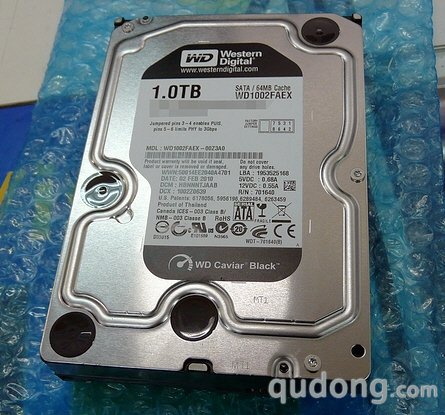 西部数据1TB SATA 6Gbps硬盘现身市场