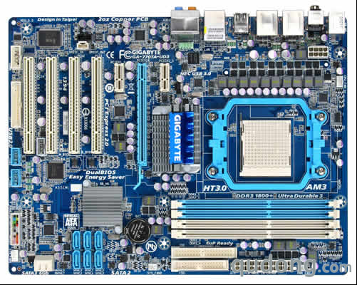 技嘉MA770TA-UD3登场 333步入主流羿龙平台