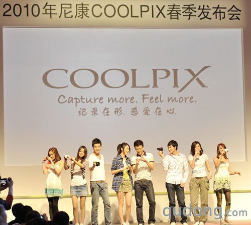 尼康新COOLPIX品牌标语携2010春季新品精彩亮相
