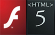 Adobe力挺Flash 苹果和微软力推HTML5