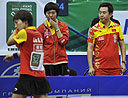 中国女乒队1-3不敌新加坡 痛失九连冠