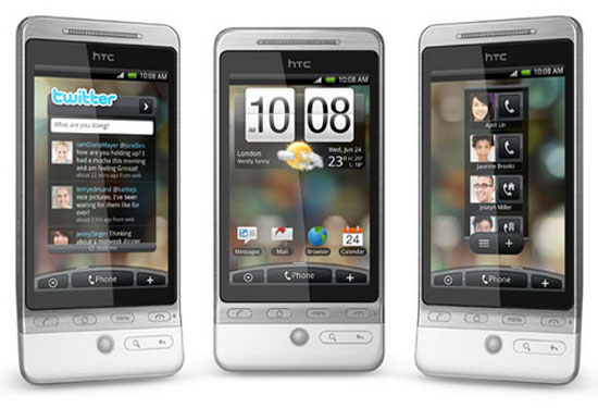 众望所归 HTC Hero官方Android 2.1升级包放出