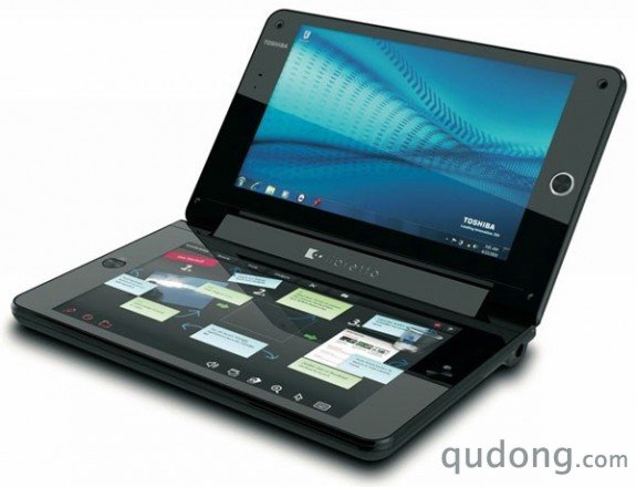 东芝libretto W100双屏笔记本正式公布