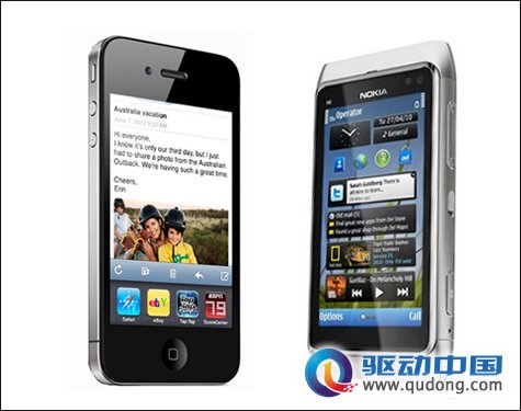 10月份诺基亚N8上市 对iphone4威胁有多大