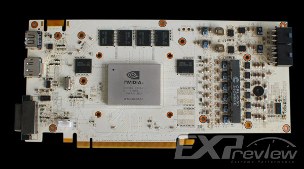 影驰展示全数字供电GTX460显卡PCB