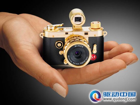 Minox精品迷你相机：24k镀金版DCC 5.1