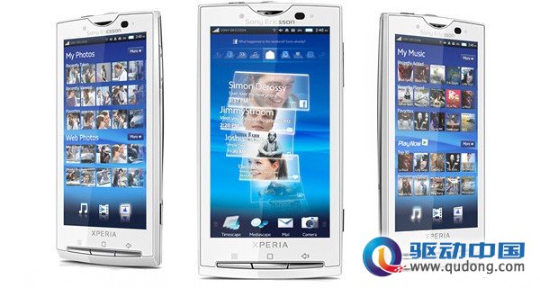 720P高清 索尼爱立信X10系列升至Android2.1