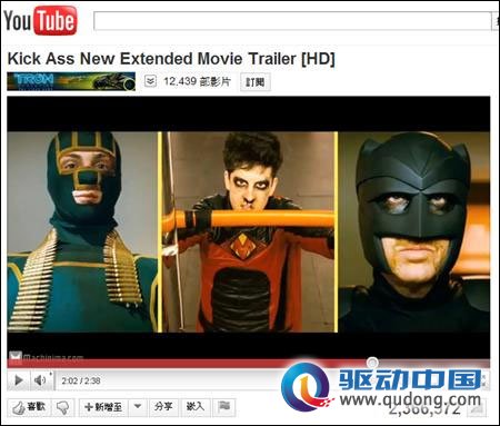 Google洽谈Miramax影片授权 YouTube将增加新片