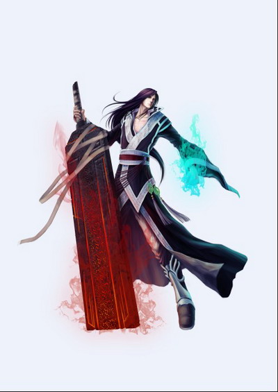 2010网游巨作《斗破苍穹》人物角色原画欣赏