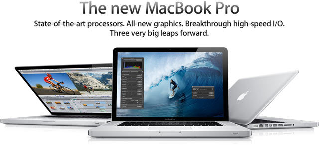 苹果全新Macbook Pro正式发布