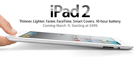 苹果iPad 2正式发布 最新真机试用图赏