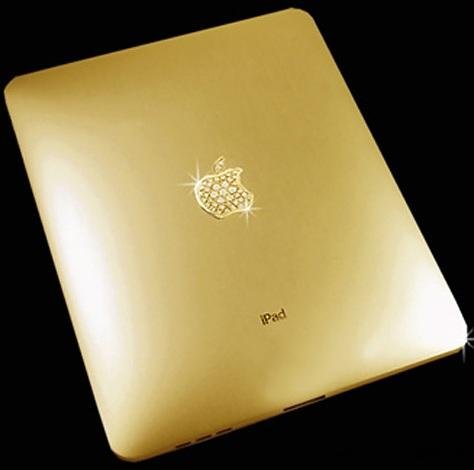 史上最奢华iPad 2问世 镶钻30克拉约5300万元