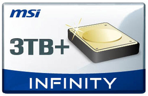 迈向高量储存新世代 微星推出3TB+ Infinity技术