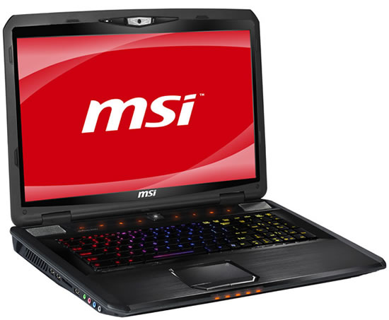 Core i7+16GB内存 微星推出GX780游戏本