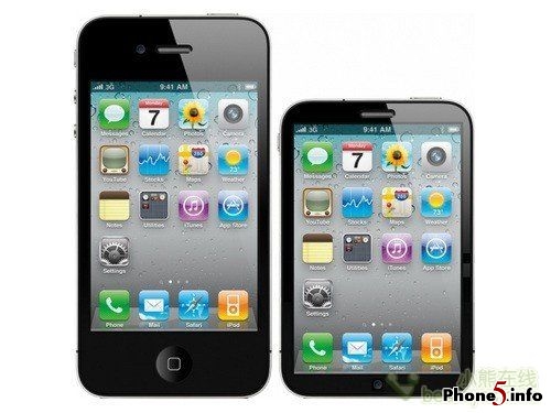 苹果iPhone5酷似迷你iPad