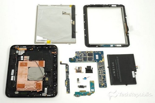 惠普TouchPad拆解后成本评估为318美元