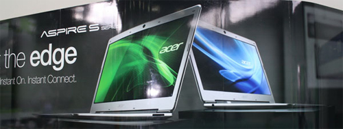 宏基Ultrabook Aspire S3最低定价曝光